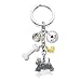 Scottish Terrier - I Love My Dog Keychain