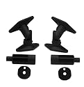 Vantage Point SATP-B Universal Satellite Speaker Mounts - Black