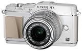 OLYMPUS �}�C�N����� PEN E-P5 14-42mm �����Y�L�b�g(�r���[�t�@�C���_�[ VF-4�Z�b�g) �z���C�g E-P5 14-42mm LKIT WHT