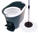 Mega Cleaner 360 Degrees Spin Mop & Spin Dry Bucket (