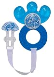 MAM 803611 - Cooler & Clip, Beißring mit Halteband, für Jungen, farblich sortiert - BPA frei