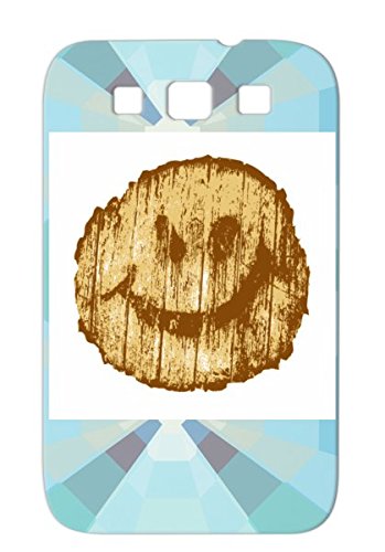 Happy Ghost Icons Symbols Shapes Joy Ecstasy Smile Happy Ghost Laughter Grinning Orange Case For Sumsang Galaxy S3 TPU