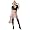 Sexy School Girl Adult Costume Adult (Medium)
