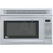 LG LMV1314SV 1.3 cu. ft. Compact Over-the-Range Microwave with 900 Cooking Watts and 4 Auto Cook Options: Silver