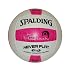 Spalding King of the Beach NEVERFLAT Volleyball - Pink/ White