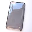 Apple iPod Touch 2nd & 3rd Generation Hard Case BACK-Style Cover (Back Plate only) Transparent Smoke Grey