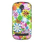 Hard Snap-on Shield RUBBERIZED With SPRING GARDEN Design Faceplate Cover Sl ....