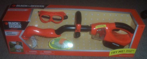 Childrens Toyshop  Toys : Black and Decker Toy Weed Trimmer