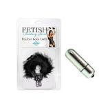 Pipedream Products Fetish Fantasy Series Feather Love Cuffs Black Adult Sex Toy Kit