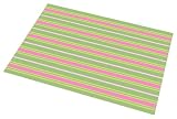 Cats Rule Perfect Litter Mat Geranium Stripe