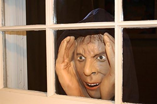 Halloween Decoration -Scary Peeper - Peeping Tom-The True-to-Life Window Prop that will scare your socks off by Scary Peepers