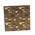 Lucienne Day 'Calyx' Single Greeting Card
