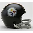 Pittsburgh Steelers (1963-76) Miniature Replica NFL Throwback Helmet w/2-Bar Mask