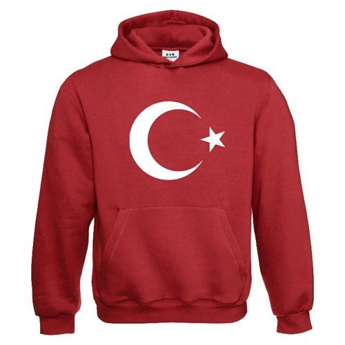 Produkt-Bild: Kapuzensweatshirt T&uuml;rkei T&uuml;rkiye S M L XL XXL XXXL