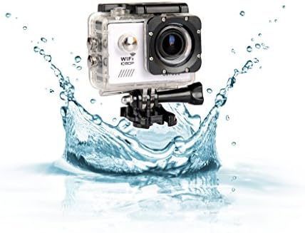 SUBA SJ7000 WIFI 12MP 2.0" LCD 1080P 170 Degree Wide Angle Sport Action Camera Waterproof Cam DV Camcorder Outdoor for Bicycle Motorcycle, Diving and Swimming with Free Accessories Kit (Sliver)