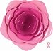 Kitchen & Housewares : Zak Designs Floral Sculpted 4-Piece Nested Bowl Set, Assorted Pinks