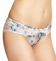 Rosie for Autograph Silk Blend Damask Rose Print Brazilian Knickers
