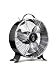 Kitchen & Housewares : Princess Clock Fan 8'Black