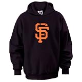 San Francisco Giants Majestic Black Tek Patch Hooded Sweatshirt