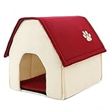 PAWZ Road Dog House For Medium and Small Pets Red Roof