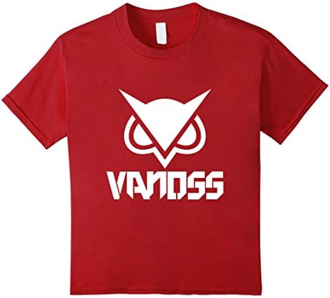 Kids Vanoss t-shirt 10 Cranberry