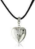1928 Jewelry Hearts Duet Silver Locket Necklace