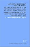 Character and services of Abraham Lincoln