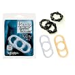 California Exotics / Swedish Erotica Dr. Joel Kaplan Pump Erection Enhancer Clear Rings Adult Sex Toy Kit