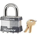 Master Lock #1KA-2359 1-3/4 Laminated Padlock (Pack of 6)