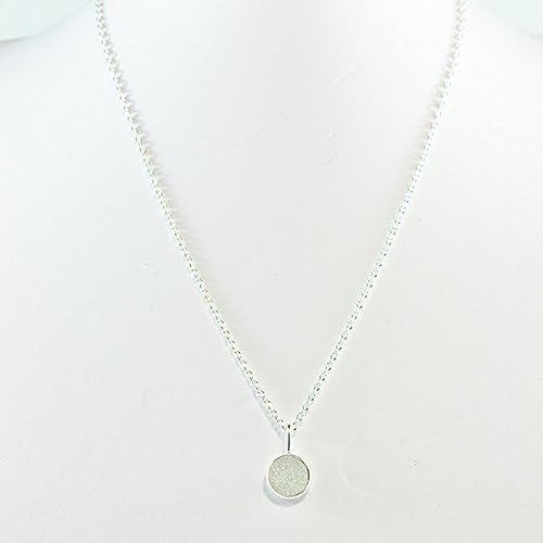 Sivalya Twinkle White Druzy Necklace in Sterling Silver - Gemstone Necklace for Women - Great Gift for Her