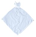Angel Dear 14" x 14" Blankie in Blue Elephant