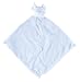 Angel Dear 14 x 14 Blankie in Blue Elephant