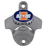 ILLINOIS FIGHTING ILLINI MOUNTABLE STEEL BOTTLE OPENER