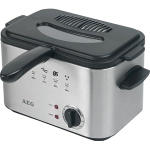 AEG FFR 5551 Fondue-Fritteuse mit 6 Gabeln