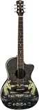 Luna Fantasie Acoustic Guitar, Mermaid
