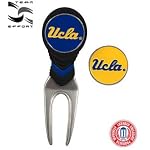 Team Effort CVX Ball Mark Repair Tool & Ball Markers UCLA