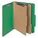 Smead Pressboard Classification File Folder with SafeSHIELD Fasteners, 2 Dividers, 2