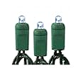 LED Holiday Light String Set, 100 Warm White L.E.D. Light Bulbs, Energy Efficient 9.1 Watts Total