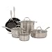 American Kitchen 10-Piece Stainless Steel Cookware Set