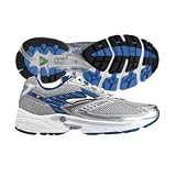 Men's Brooks Adrenaline GTS 8 Running Shoe-White/Black/Platinum/Quicksilver