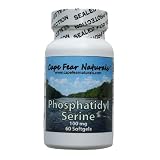 Cape Fear Naturals - Phosphatidyl Serine - For Good Brain Function & Memory - 60 Softgels, 100mg each (2 Month Supply)