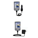 Essential Kit for the Asus MyPal A730w - includes Car and Wall Charger with Rapid Charge Technology - Gomadic Brand w/ TipExchange Technology