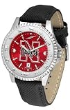 Nebraska Cornhuskers Competitor Leather AnoChrome Mens Watch