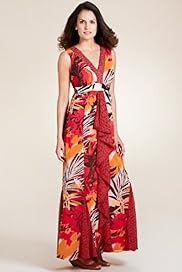 Per Una Floral Abstract Print Maxi Dress