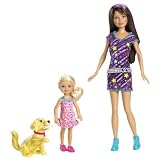 Barbie Sisters train Taffy 2 pack Chelsea & Skipper