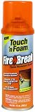 Touch 'n Foam 4004501212 FireBreak Flame Resistant Sealant