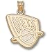 New Jersey Nets 5/8in 10k Logo Pendant/10kt yellow gold