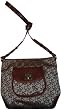 Women's DKNY Purse Handbag T&C Turnlock Large Cross Body Chino/Saddle