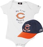 Chicago Bears Boys Newborn 6-9 mos. My First My First Cap & Bodysuit Set