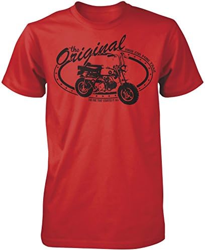 Honda Collection Z50 Short Sleeve T-Shirt, Distinct Name: Red, Gender: Mens/Unisex, Primary Color: Red, Size: Sm 54-7441